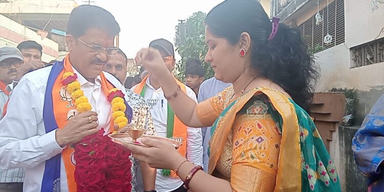 “कहो दिल से, राजूमामा फिर से” घोषणांनी शिवकॉलनी परिसर दणाणला