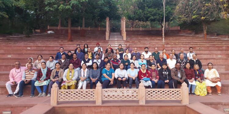 गांधी रिसर्च फाऊंडेशनच्या ‘ब्लिस वॉक’ने नवीन वर्षाच्या आनंददायी पहाटेची अनुभूती