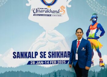 ३८ व्या नॅशनल गेम्स साठी सोनल हटकरची पंच पदी नियुक्ती