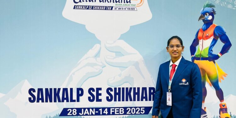 ३८ व्या नॅशनल गेम्स साठी सोनल हटकरची पंच पदी नियुक्ती