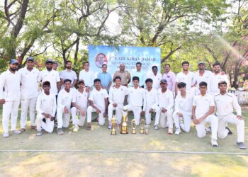 तिसरी स्वर्गीय किरण दहाड स्मृती टी-ट्वेंटी क्रिकेट स्पर्धा यशस्वीरित्या संपन्न