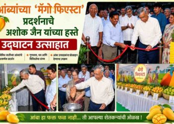 आंब्यांच्या ‘मॅंगो फिएस्टा’ प्रदर्शनाचे अशोक जैन यांच्या हस्ते उद्घाटन उत्साहात