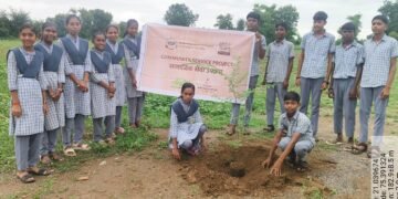 वृक्षसंवर्धनाचा वंजारी येथील ग्रामस्थांचा निर्धार