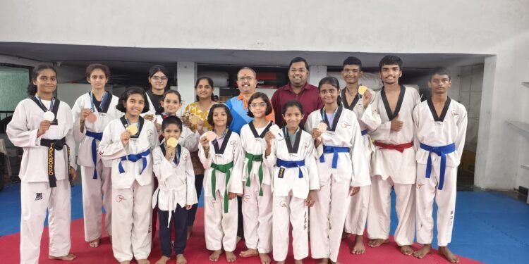 अमरावतीतील युथ फायटर तायक्वांडो स्पर्धेत जळगाव जिल्ह्याचा सलग चौथ्यांदा प्रथम क्रमांक